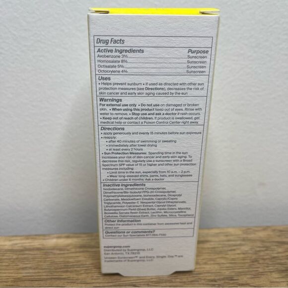 Supergoop! Unseen Sunscreen SPF 40 Weightless Clean Vegan Oil Free Sealed 1.7 Oz - Picture 3 of 9